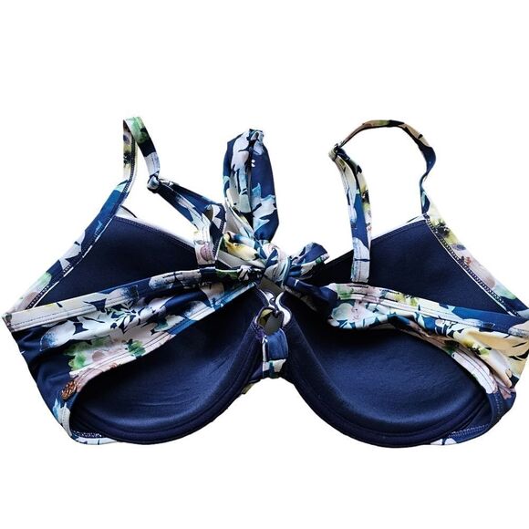 Floral Blue Bikini Set - Picture 9 of 9